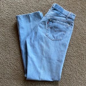 Vintage Levi Jeans Light Wash, Men's 36w 32l